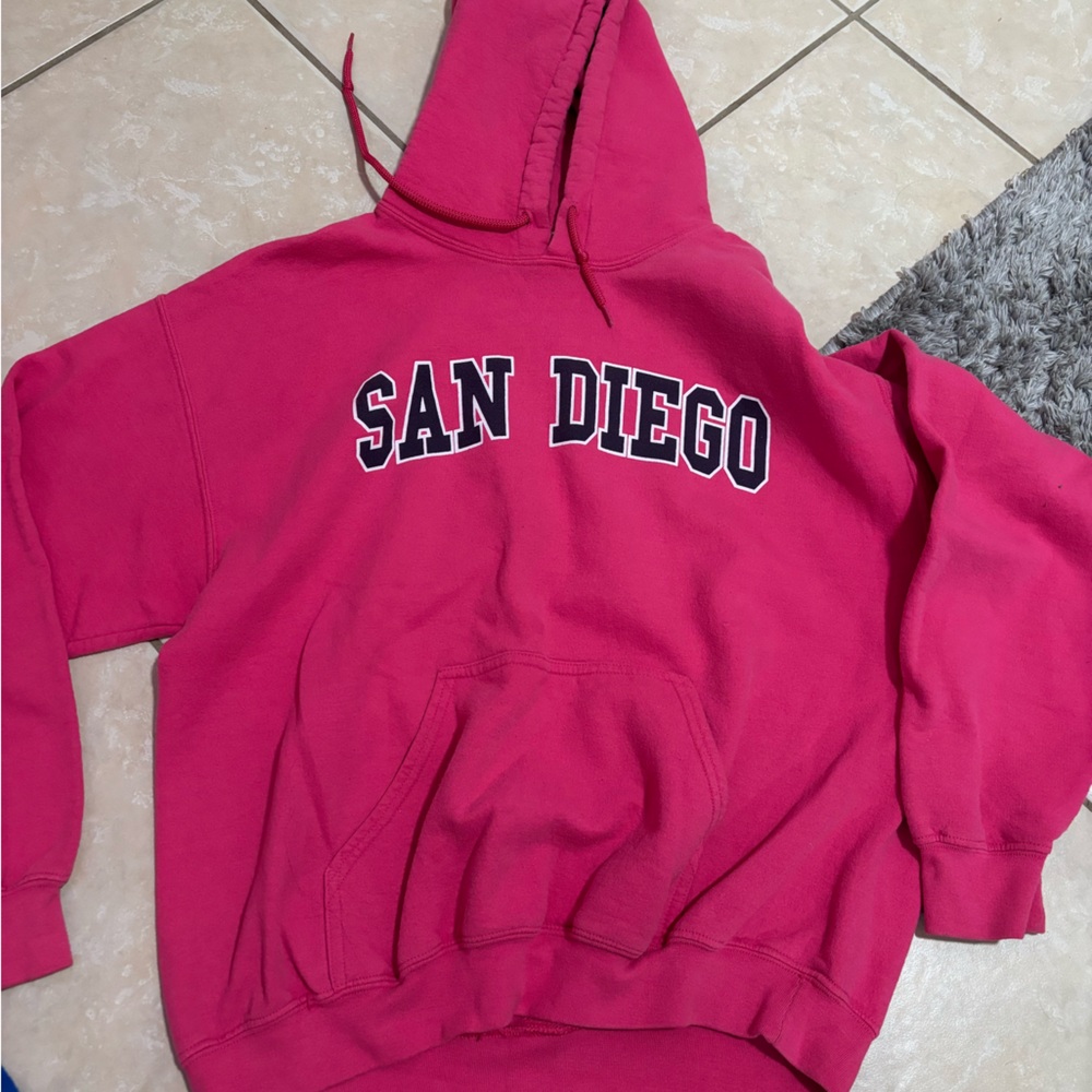 Pink San Diego hoodie #SanDiegoVibes